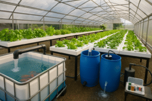 الزراعة المائية السمكية (الأكوابونيك)