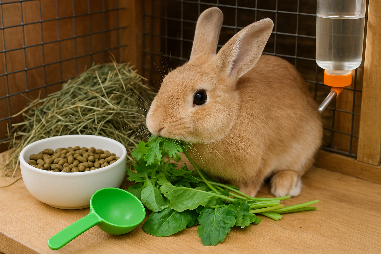 تغذية الأرانب: الدليل الكامل للنظام الغذائي الصحي