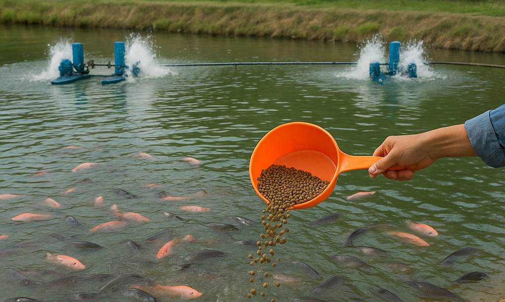 برامج علفية عملية لأسماك البلطي والقراميط