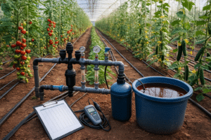 برنامج تسميد متكامل للمحاصيل الخضرية تحت الري بالتنقيط