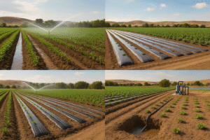 أساسيات طرق الري في الزراعة الحديثة (من الري السطحي إلى الري بالتنقيط)