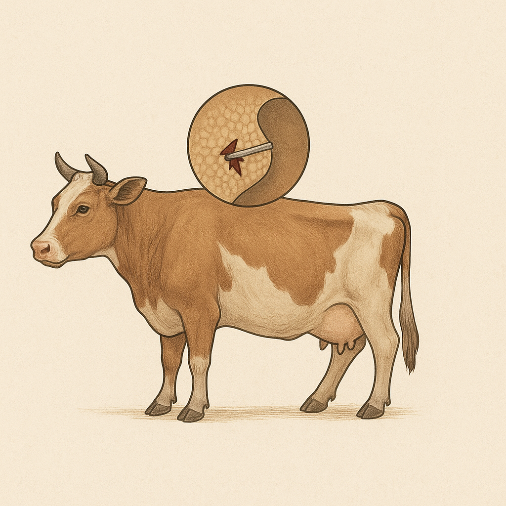 التهاب الشبكية الصفاقي الرضحي لدى الأبقار بالتفصيل من الألف إلى الياء