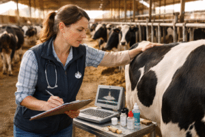 برنامج إدارة صحة الأبقار الحلوب