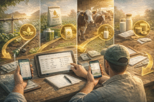 تطبيقات بسيطة لإدارة المزرعة