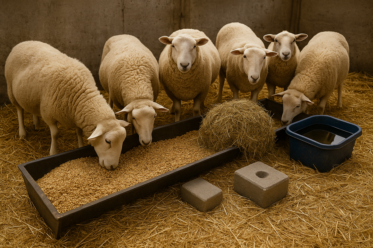 الاحتياجات الغذائية للأغنام: دليل مبسّط لمربّي الأغنام