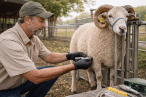 فحص القدرة التناسلية للكباش (BSE)