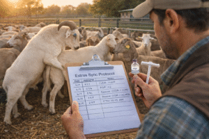 تزامن الشبق في الماعز والأغنام