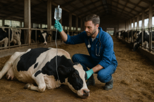 حُمّى الحليب في الأبقار الحلوب