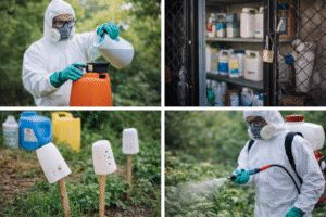 السلامة الشخصية عند استخدام المبيدات