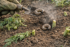 الدودة القارضة