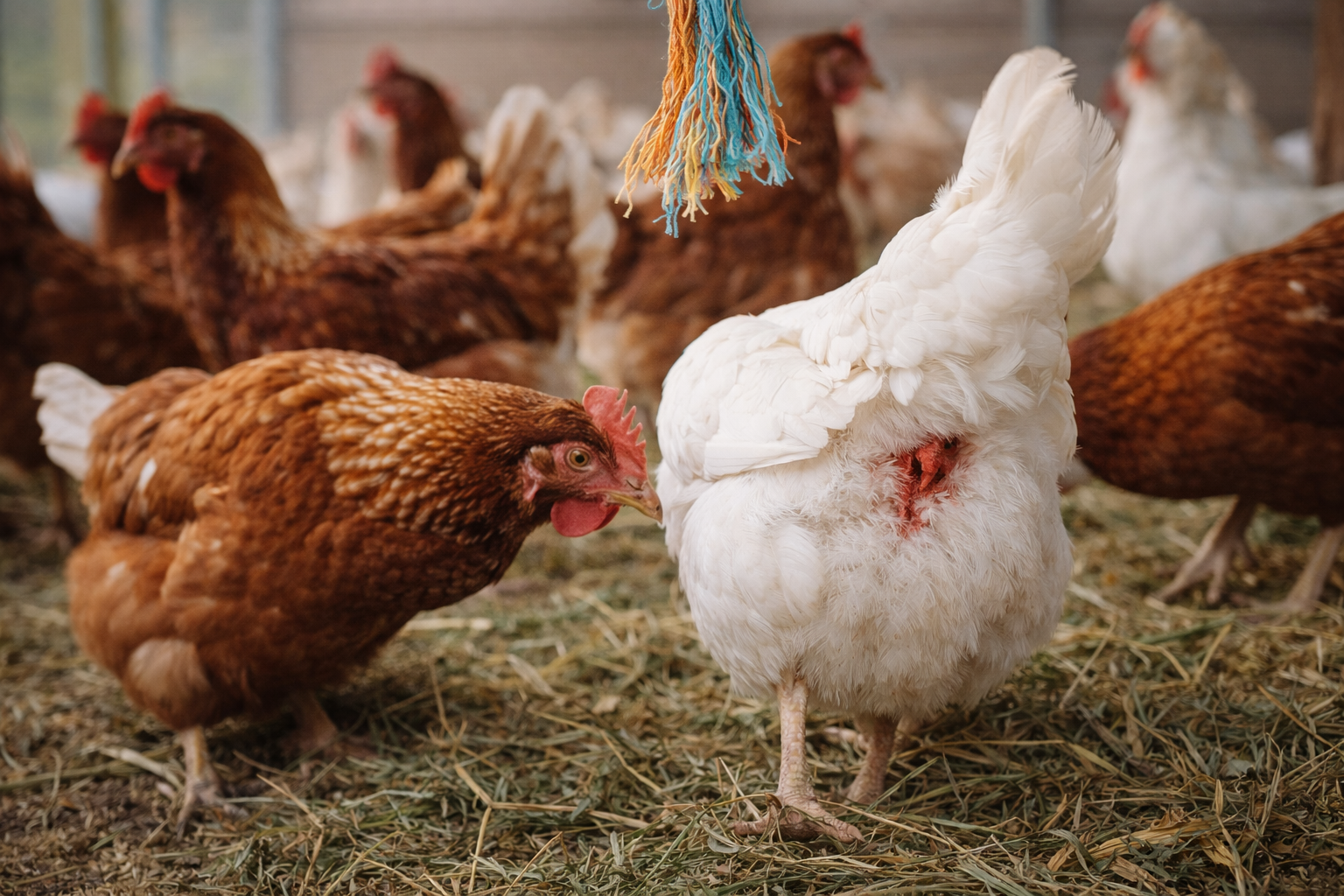 الافتراس في الدواجن