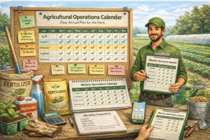 خطة سنوية للمزرعة