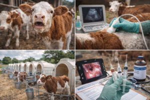 الالتهاب الرئوي المتوطن في العجول