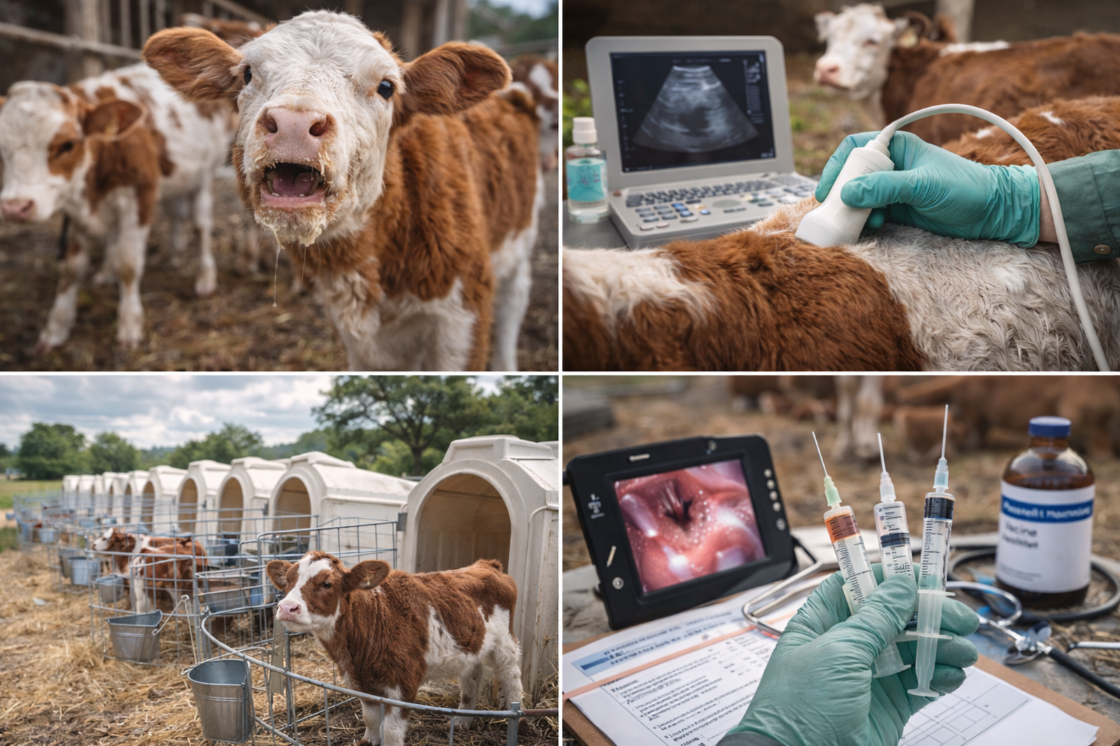 الالتهاب الرئوي المتوطن في العجول