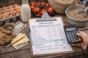 حساب تكلفة إنتاج الكيلو