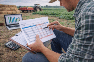 إدارة التدفق النقدي في المزرعة