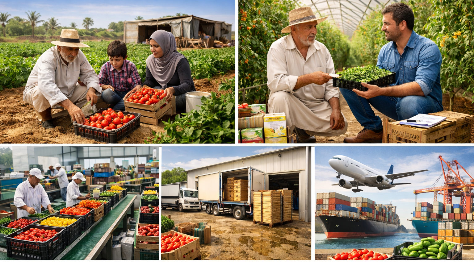 من مزرعة عائلية صغيرة إلى مشروع تصدير ناجح