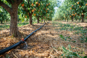 تقنيات توفير المياه في البساتين المثمرة