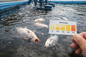 التسمم بالأمونيا في الأحواض السمكية